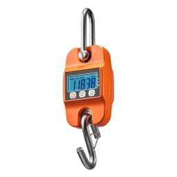 SucceBuy 880 lbs/400 kg Digital Crane Scale Handheld Hanging Scale with LCD Display 0.2 lbs Division for Farm Hunting Fishing