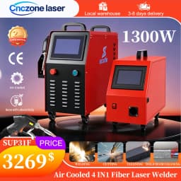 Portable 1300W Air Cooled Handheld Laser Welding Machine 4 IN1 Welder for Metal Stainless Steel Aluminum