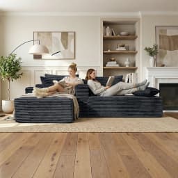 Space Saving Vacuum Sofa, Modern Modular Sectional Couch, Thick Foam Soft Cushion, No Tools Easy Assembly Living Room Furniture