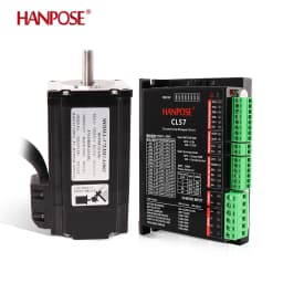HANPOSE NEMA23 Stepper Motor 57x83mm 4.0A 2.6N.m 57EH83A4001+CL57 for CNC Milling Machine Closed Loop Stepper Motor