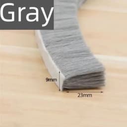 Strong Adhesive And Self-adhesive Wool Strip For Doors And Windows, Windproof, Soundproof, And Soft Wool Strip 5/10/20 Meters
