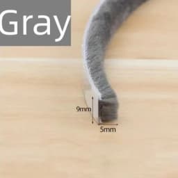 Strong Adhesive And Self-adhesive Wool Strip For Doors And Windows, Windproof, Soundproof, And Soft Wool Strip 5/10/20 Meters