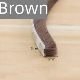 Strong Adhesive And Self-adhesive Wool Strip For Doors And Windows, Windproof, Soundproof, And Soft Wool Strip 5/10/20 Meters