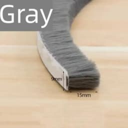 Strong Adhesive And Self-adhesive Wool Strip For Doors And Windows, Windproof, Soundproof, And Soft Wool Strip 5/10/20 Meters