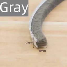 Strong Adhesive And Self-adhesive Wool Strip For Doors And Windows, Windproof, Soundproof, And Soft Wool Strip 5/10/20 Meters