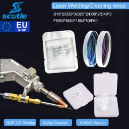 Fiber Laser Welding Lens Protect lens Collimator Lens D18X2 D20X3 D25*2/D30*2/D48*3 welding lens F600/F800/F150 Focus Lens