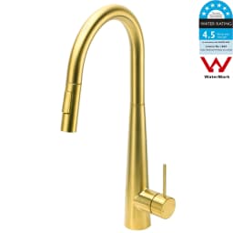 **Sydney Stock** KYLINS SUS304 Brushed Nickel Pull Out Kitchen Mixer Tap Sink Water Faucet Single Handle WaterMark Wels