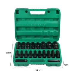 20PCS 1/2" Socket Set 8-32MM