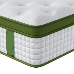 Single 34cm Latex Hybrid Mattress Medium Firm 5 Zone Pocket Spring for pressure Relief Motion Isolation Bed Mattress