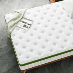 Single 34cm Latex Hybrid Mattress Medium Firm 5 Zone Pocket Spring for pressure Relief Motion Isolation Bed Mattress