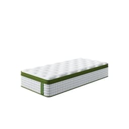 Single 34cm Latex Hybrid Mattress Medium Firm 5 Zone Pocket Spring for pressure Relief Motion Isolation Bed Mattress