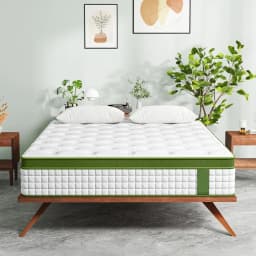 Single 34cm Latex Hybrid Mattress Medium Firm 5 Zone Pocket Spring for pressure Relief Motion Isolation Bed Mattress