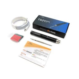 New Original MINIWARE TS21 Soldering Iron Fill Light Digital OLED Screen Multi-Language Smart Sensing Sleep Function Welding Pen DIY Tool Australia Local shipping
