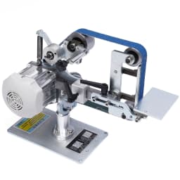 Desktop DIY Polishing Processing Tool, Mini Belt Sander, Vertical Horizontal Dual-use Brushless Belt Sander, Belt Sander for Metal & Wood Rust Removal Work