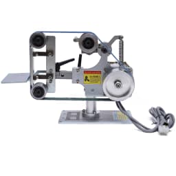 Desktop DIY Polishing Processing Tool, Mini Belt Sander, Vertical Horizontal Dual-use Brushless Belt Sander, Belt Sander for Metal & Wood Rust Removal Work