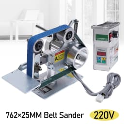 Desktop DIY Polishing Processing Tool, Mini Belt Sander, Vertical Horizontal Dual-use Brushless Belt Sander, Belt Sander for Metal & Wood Rust Removal Work