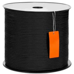 SucceBuy 3/16 in 250/1000 ft Nylon Cord 32-Strand Design Multi-Purpose Rope for Outdoor Adventures Tree Work Emergency Situation