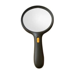 Optical Magnifying Glass With LED Lights Handheld Backlit Magnifier For Reading Book, Easy To Use