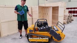 Remote-Controlled Lawnmower, Intelligent Lawn Mowing Robot, Grass Shredder, Zero-Speed Garden Tools, Garden Lawn