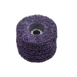 5-Pack Purple Diamond Grinding Wheel 46 Grit 5' 125mm X B 7/8'22.23mm X T 5/8' for Metalworking And Fabrication