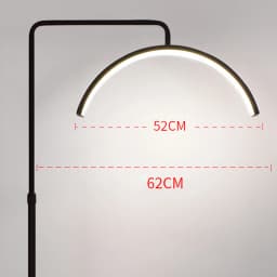 Eyelash LED Floor Light Half Moon Lamp for Lash Extension Beauty SPA Lighting