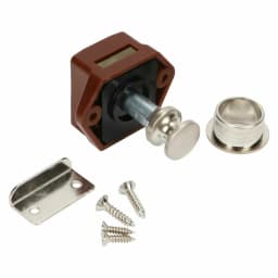 10 Pack Push Button Catch Lock Latch Knob for Caravan Motorhome Cabinet Cupboard