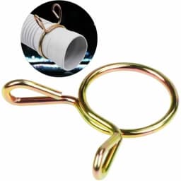 250Pcs Fuel Line Hose Tubing Spring Clips Clamps Assortment Kit for Motorcycle
