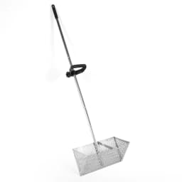 Stainless Steel Sand Screen Foldable Beach Shark Tooth Screen Shell Shovel Sand Filting Rake Beach Shovel And Screening Gear