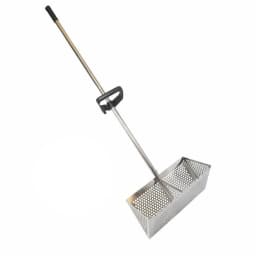Stainless Steel Sand Screen Foldable Beach Shark Tooth Screen Shell Shovel Sand Filting Rake Beach Shovel And Screening Gear