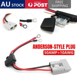 50A10AWG suitable for Anderson plug safe male and female power cords