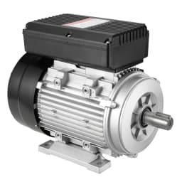 SucceBuy 1.1 KW Electric Motor AC Air Compressor Motor Single Phase 24 mm Keyed Shaft CW/CCW Rotation for Agricultural Machinery
