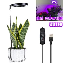 Full Spectrum Plant 48 LED UV Grow Light Veg Lamp For Indoor Hydroponic Plant
