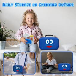 Kids Carrying Case(Box Only)For Little Tikes Story Dream Machine Books Starter Set, Storybooks, Character Collection