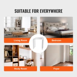 SucceBuy Acrylic End Table C-Shaped Lucite Side Table Clear Acrylic Side Table for Drink Food Snack used in Bedroom Living Room
