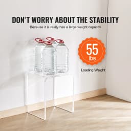 SucceBuy Acrylic End Table C-Shaped Lucite Side Table Clear Acrylic Side Table for Drink Food Snack used in Bedroom Living Room