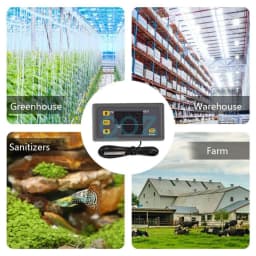 Intelligent Digital Temperature Controller Thermostat Control Switch 12V