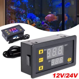 Intelligent Digital Temperature Controller Thermostat Control Switch 12V