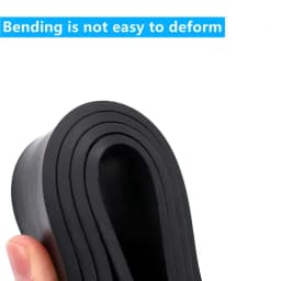 Black Silicone Rubber Strip Self Adhesive Seal Gasket Anti-skid Shock Absorption Sealing Strip Thickness 1/2/3/mm Length 50cm