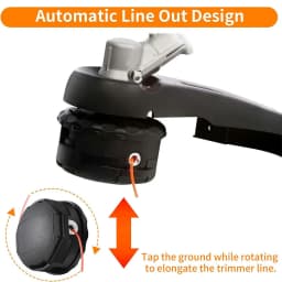 Universal Speed Feed Bump Head Straight & Bent Shaft Brush Cutter Trimmer Head