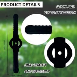 20Pcs String Trimmer Head Blades Replace, Weed Eater Wacker Blades Plastic Replacement, Universal Weed Warrior Trimmer Head, Cutter Accessories for Grass Trimmer Lawn Mowers