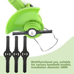 20Pcs String Trimmer Head Blades Replace, Weed Eater Wacker Blades Plastic Replacement, Universal Weed Warrior Trimmer Head, Cutter Accessories for Grass Trimmer Lawn Mowers