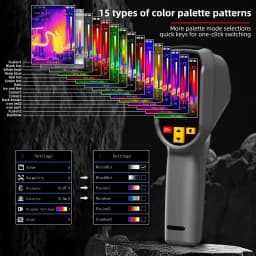 BSIDE 320*240 Thermal Imager HX2 NEW Camera Laser Thermographic HD Resolution For Circuit PCB Repair Pipeline Detection Medical