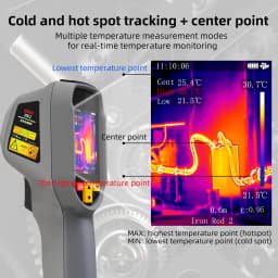 BSIDE 320*240 Thermal Imager HX2 NEW Camera Laser Thermographic HD Resolution For Circuit PCB Repair Pipeline Detection Medical