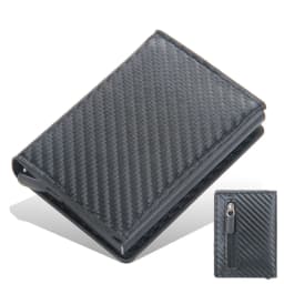 Pop Up Credit Card Holder Wallets Men Slim Rfid Blocking CardHolder Wallet for Men Card Money Bag Purse PU Leather Short Wallets