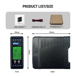 Heltec 5A 4S 6S 8S Active Balancer/ 12V LCD Battery Equalizer for Lifepo4 Lipo LTO Battery/Lead Acid Battery