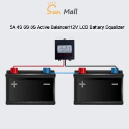 Heltec 5A 4S 6S 8S Active Balancer/ 12V LCD Battery Equalizer for Lifepo4 Lipo LTO Battery/Lead Acid Battery