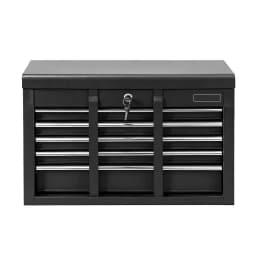 5 Drawer Lockable Tool Chest Cabinet Garage Storage Organizer Black Heavy Duty Steel Rolling Cabinet