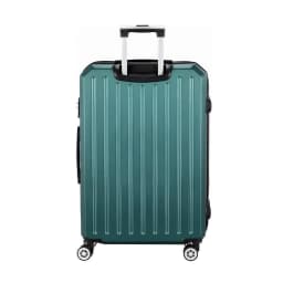 28 Inch ABS Hard Shell Travel Suitcase Set with TSA Lock and Organizer Case Atrovirens