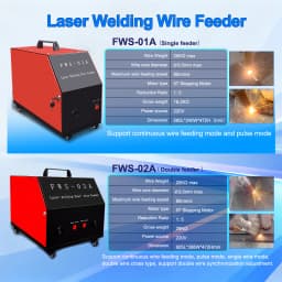 3000W Raycus Laser Welder Dual Wire Feeder 4 in 1 Laser Welding Cleaning Cutting for Metal Double Pendulum Laser Welding Machine
