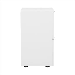 White 2 Drawer Filing Cabinet Office Storage Shelves File Organiser Metal Cabinet for Office Home Documents